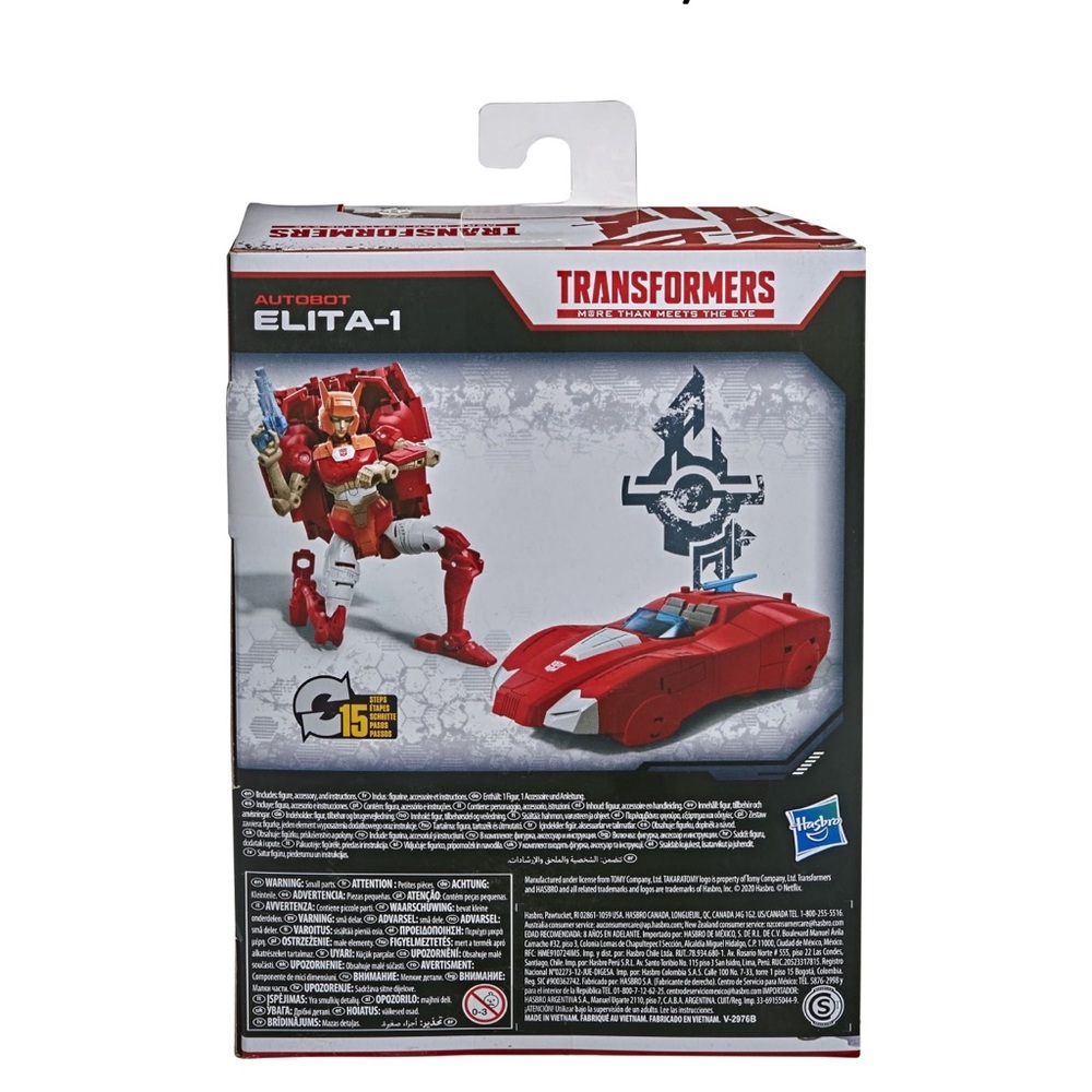 Transformers war for cybertron Autobot Elita 1 kids toy for girls and boys NWT - Picture 5 of 5